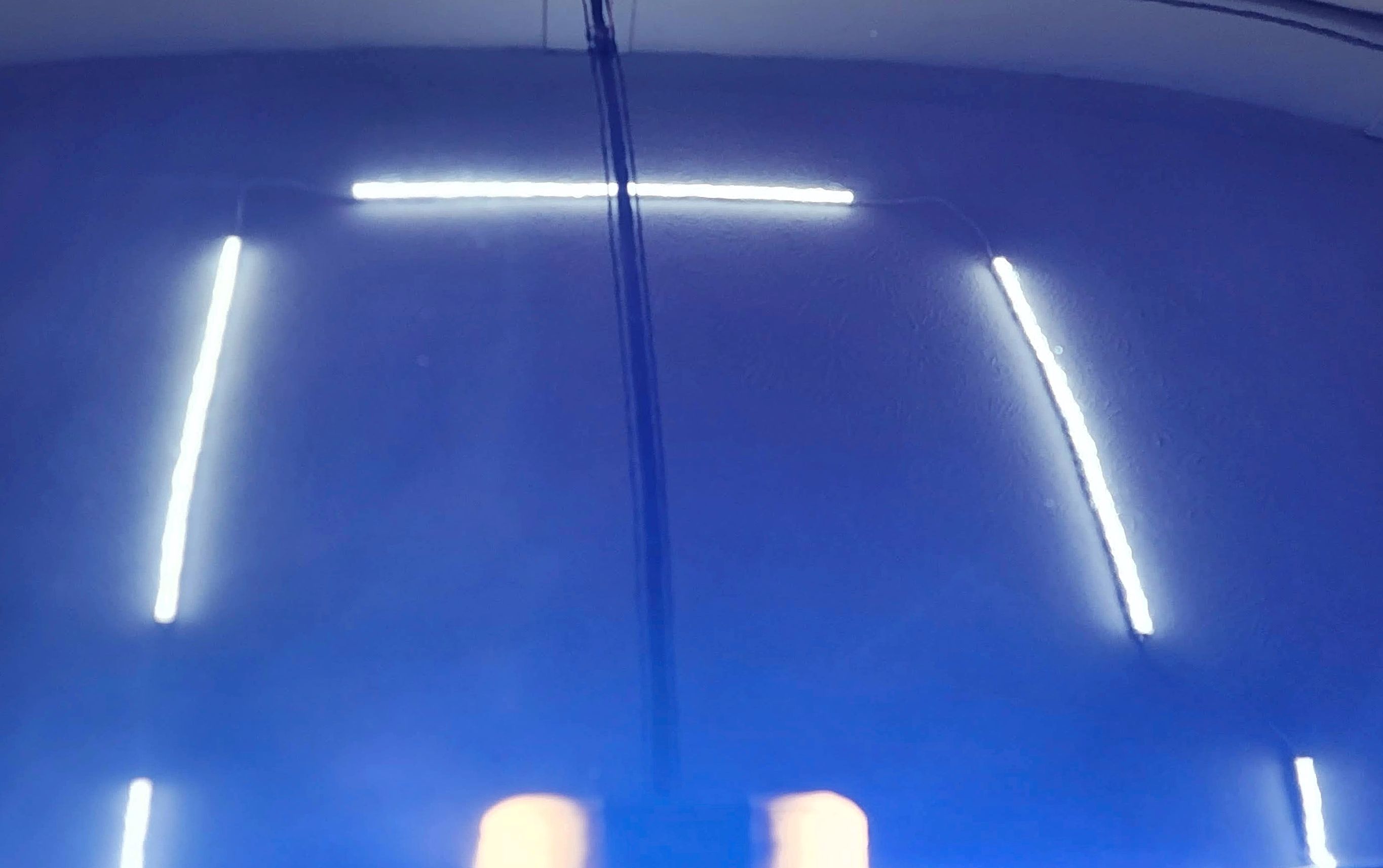 Paint inspection under specialized lighting